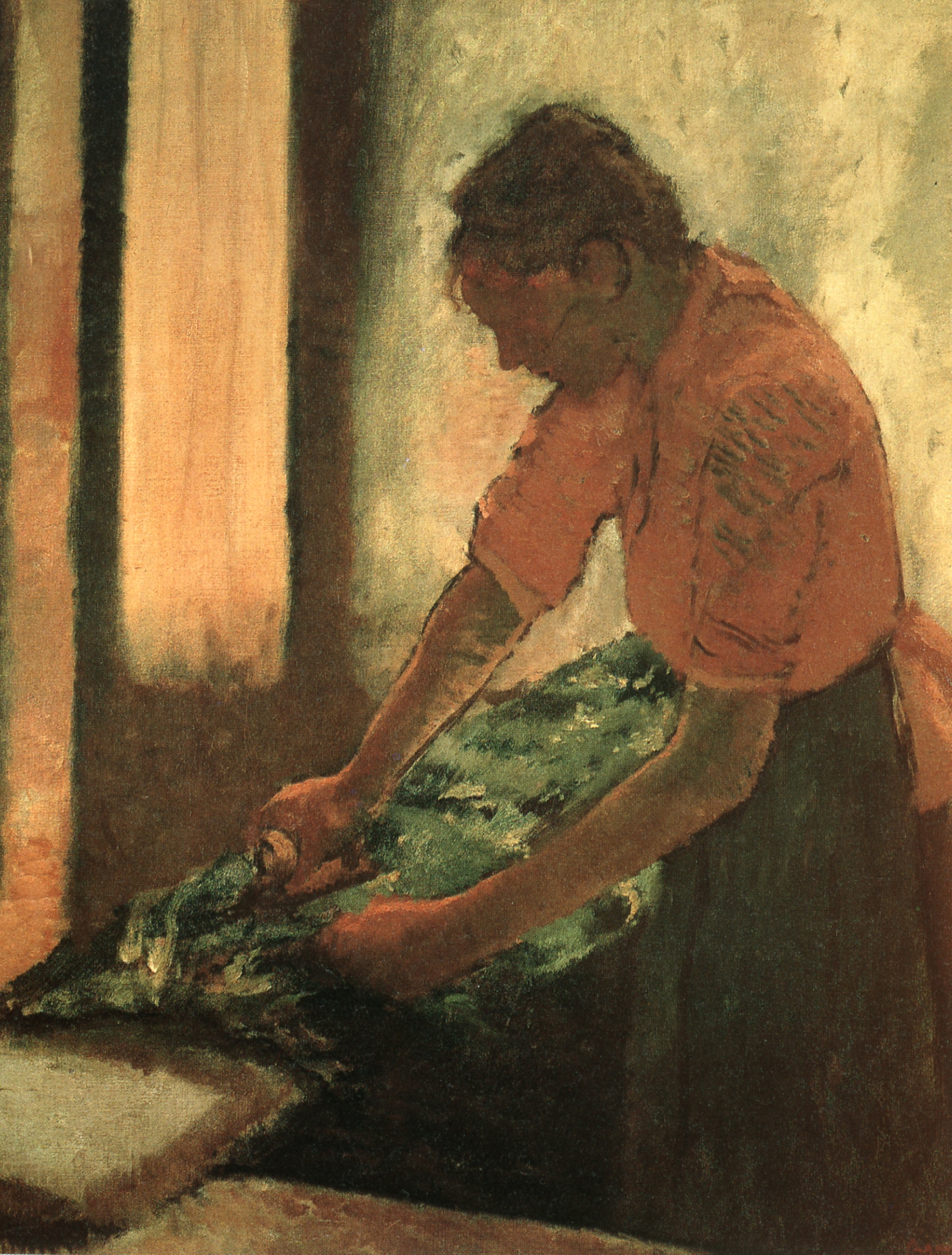 Woman Ironing 1886